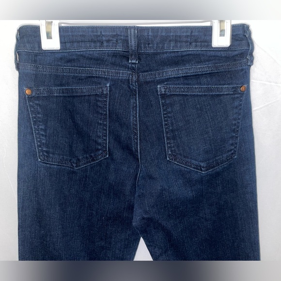 Anthropology Pilcro and the Letterpress STET Jeans size 27 Flare denim Dark Wash - Picture 3 of 9